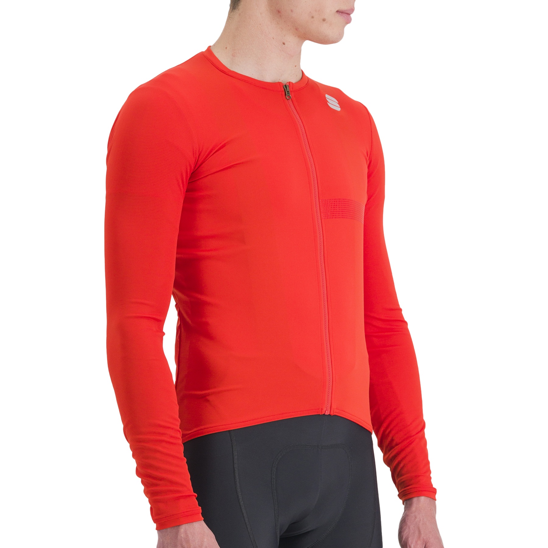 Picture of Sportful Matchy Long Sleeve Jersey Men - 140 Chili Red