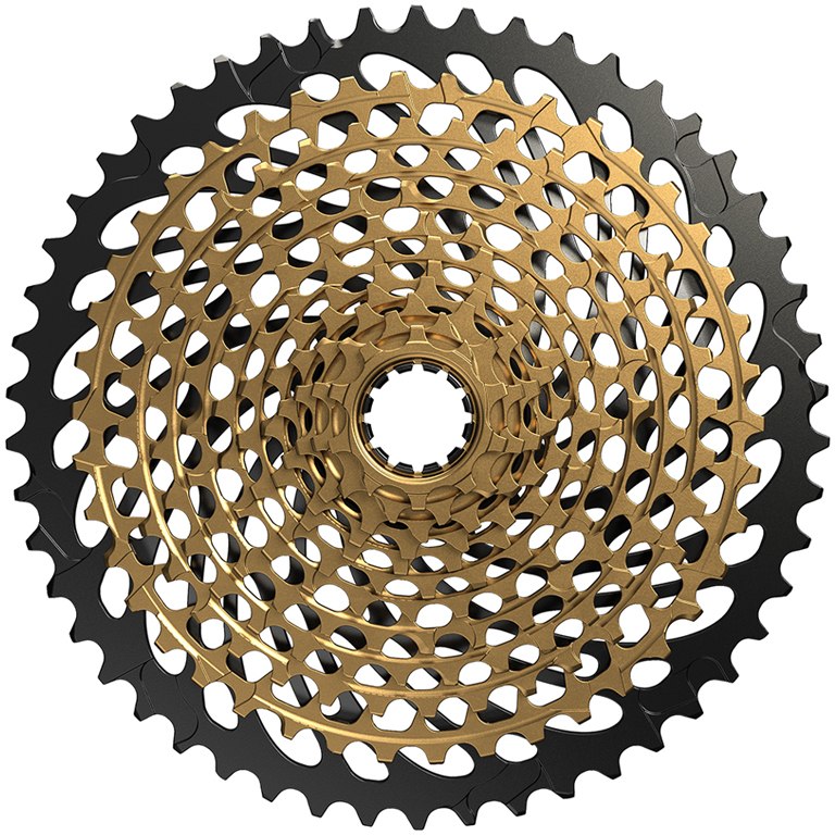 Picture of SRAM XG-1299 Eagle Cassette 12-speed - 10-50 teeth - black/gold