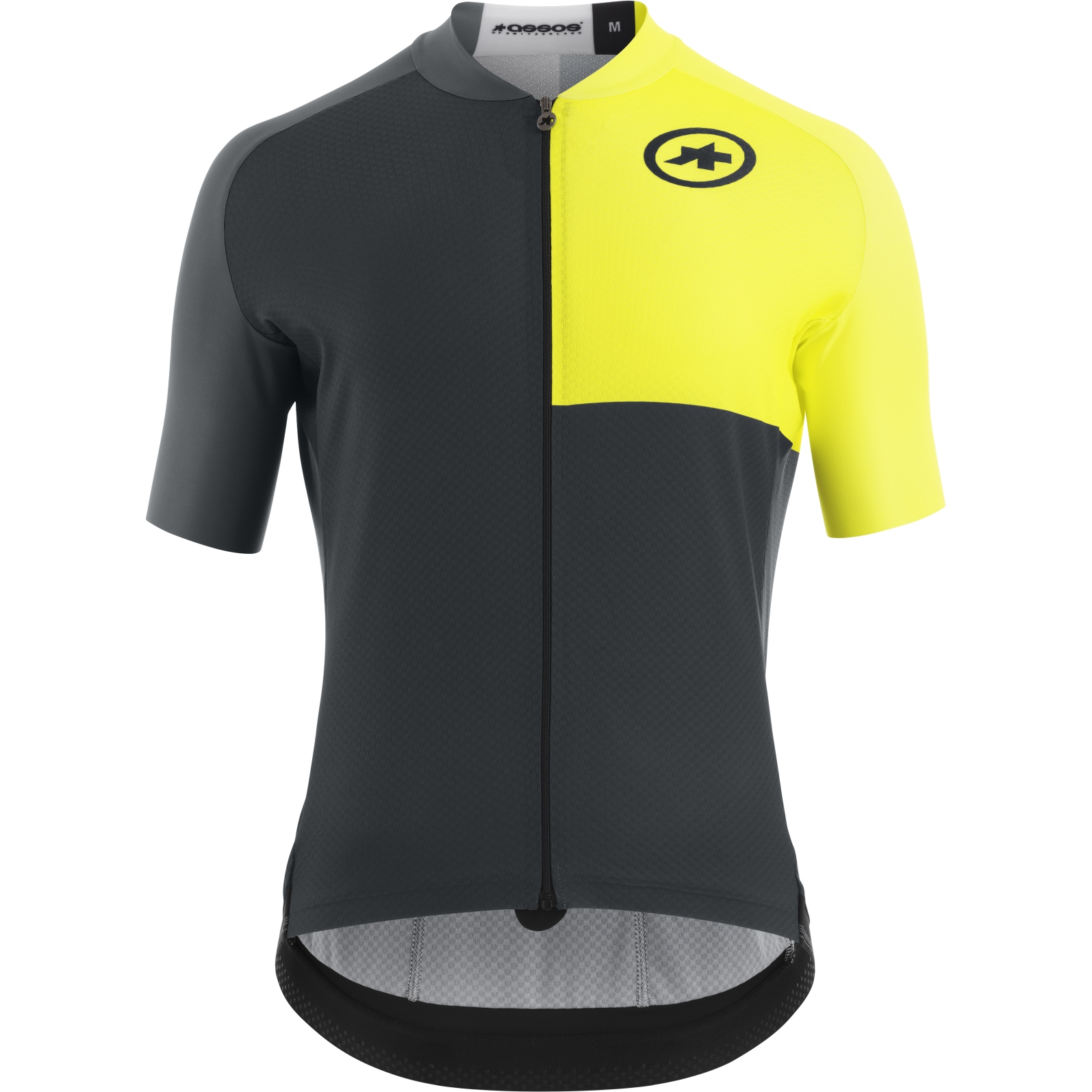 Picture of Assos MILLE GT Short Sleeve Jersey C2 EVO Stahlstern - optic yellow