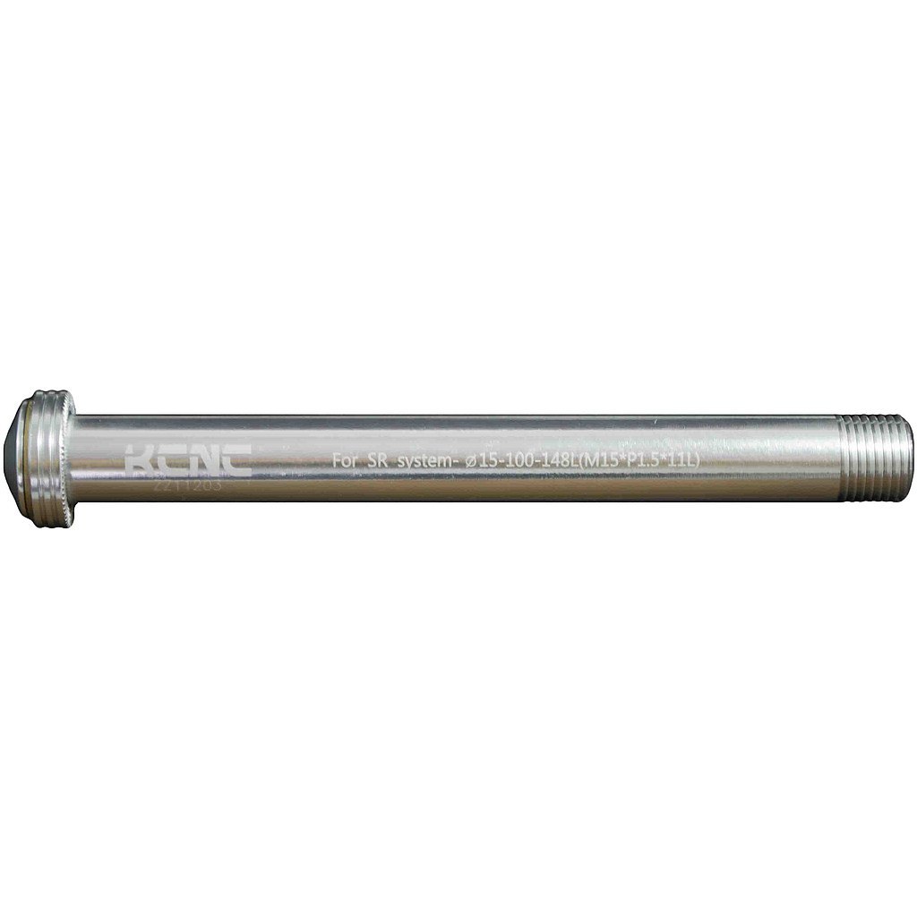 Productfoto van KCNC Thru Axle KQR08 - 12x100mm - 6061AL - silver