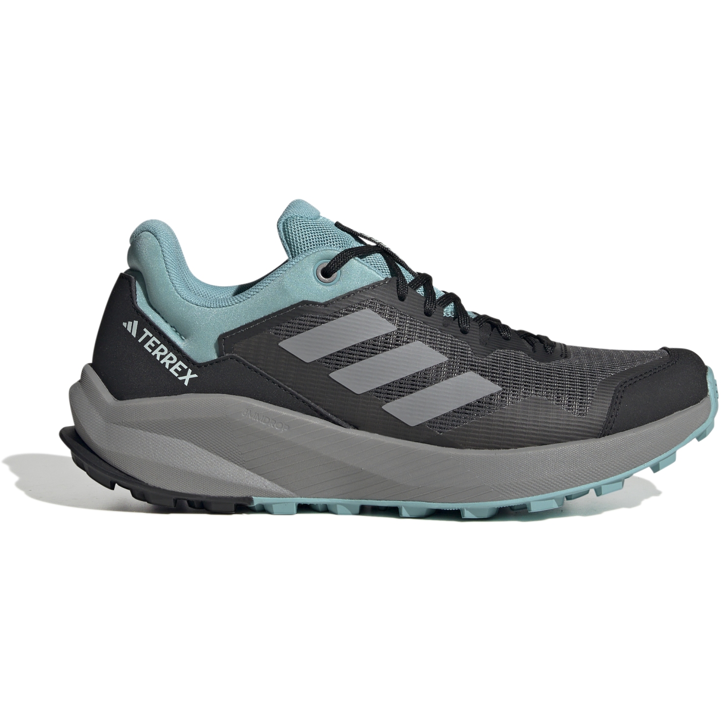 Produktbild von adidas TERREX Trailrider Trailrunning-Schuhe Damen - core black/grey heather/grey two HR1182