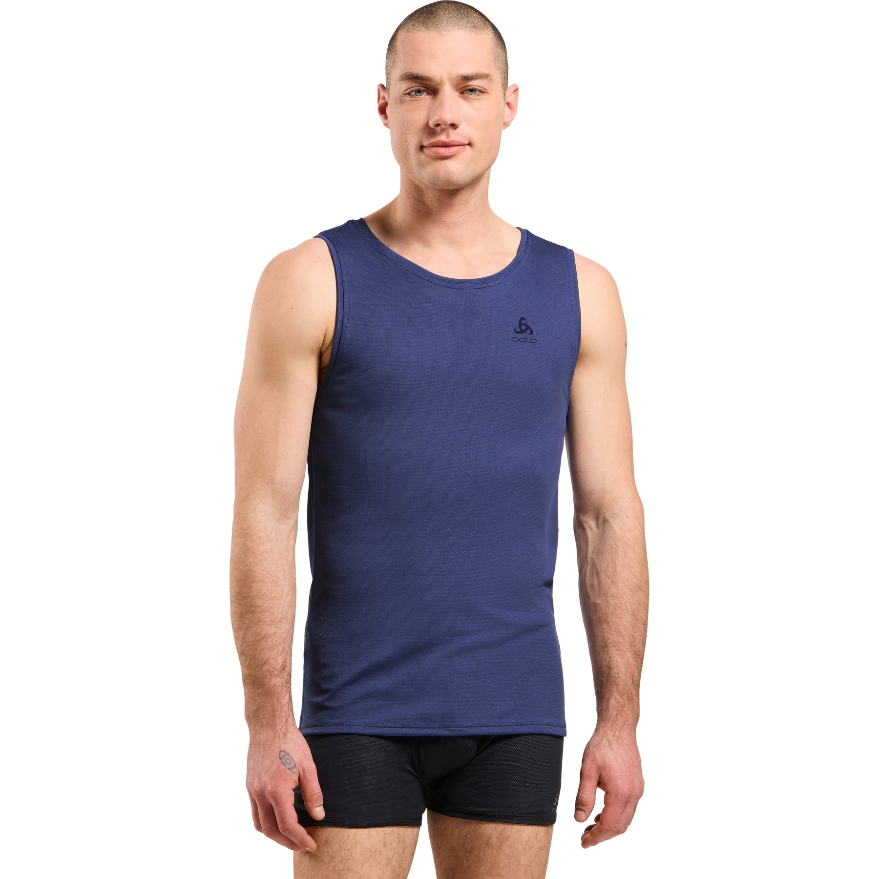 Immagine prodotto da Odlo Canottiera Uomo - Active F-Dry Light - skipper blue