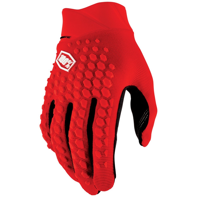 Foto van 100% Geomatic Bike Gloves - red