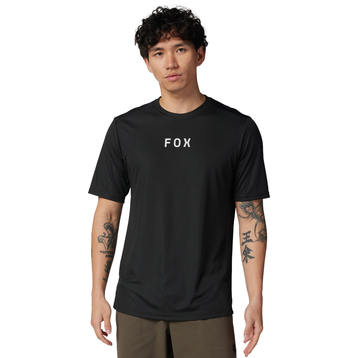 Picture of FOX Ranger Moth MTB Shortsleeve Jersey Men - black