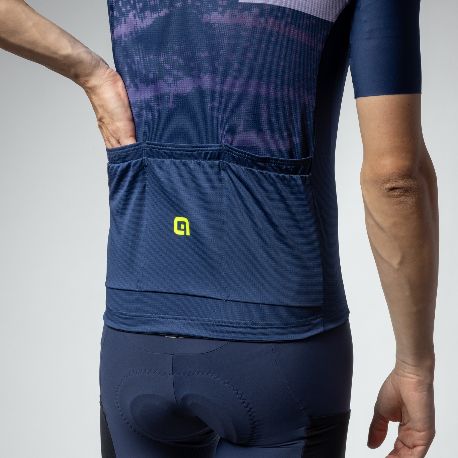 Alé Cycling Koszulka rowerowa Road Gravel Earth Zielony Fitted Fit