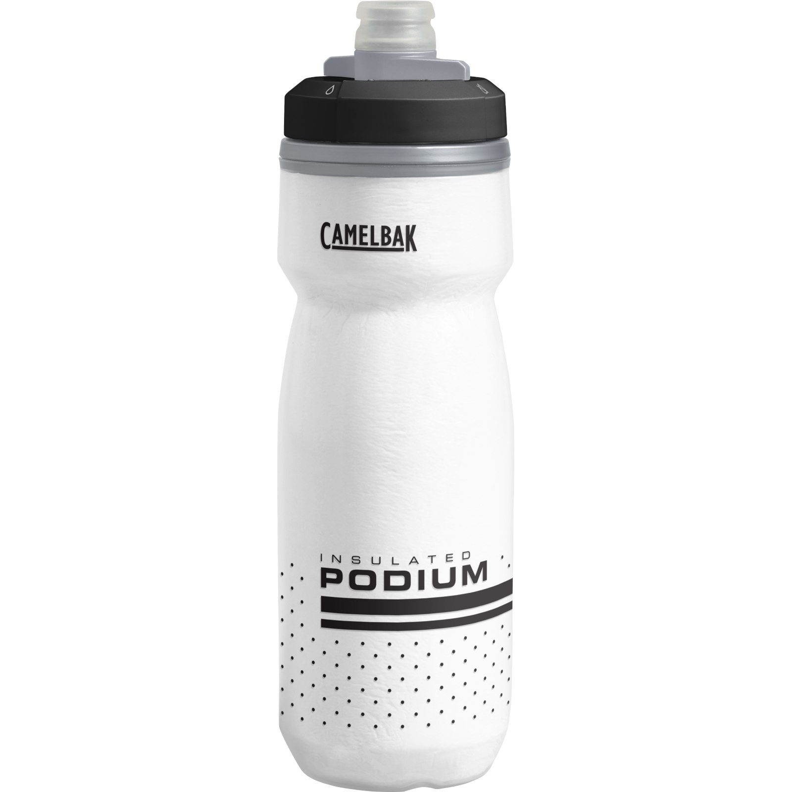Produktbild von CamelBak Podium Chill Thermo-Trinkflasche 620ml - weiß/schwarz