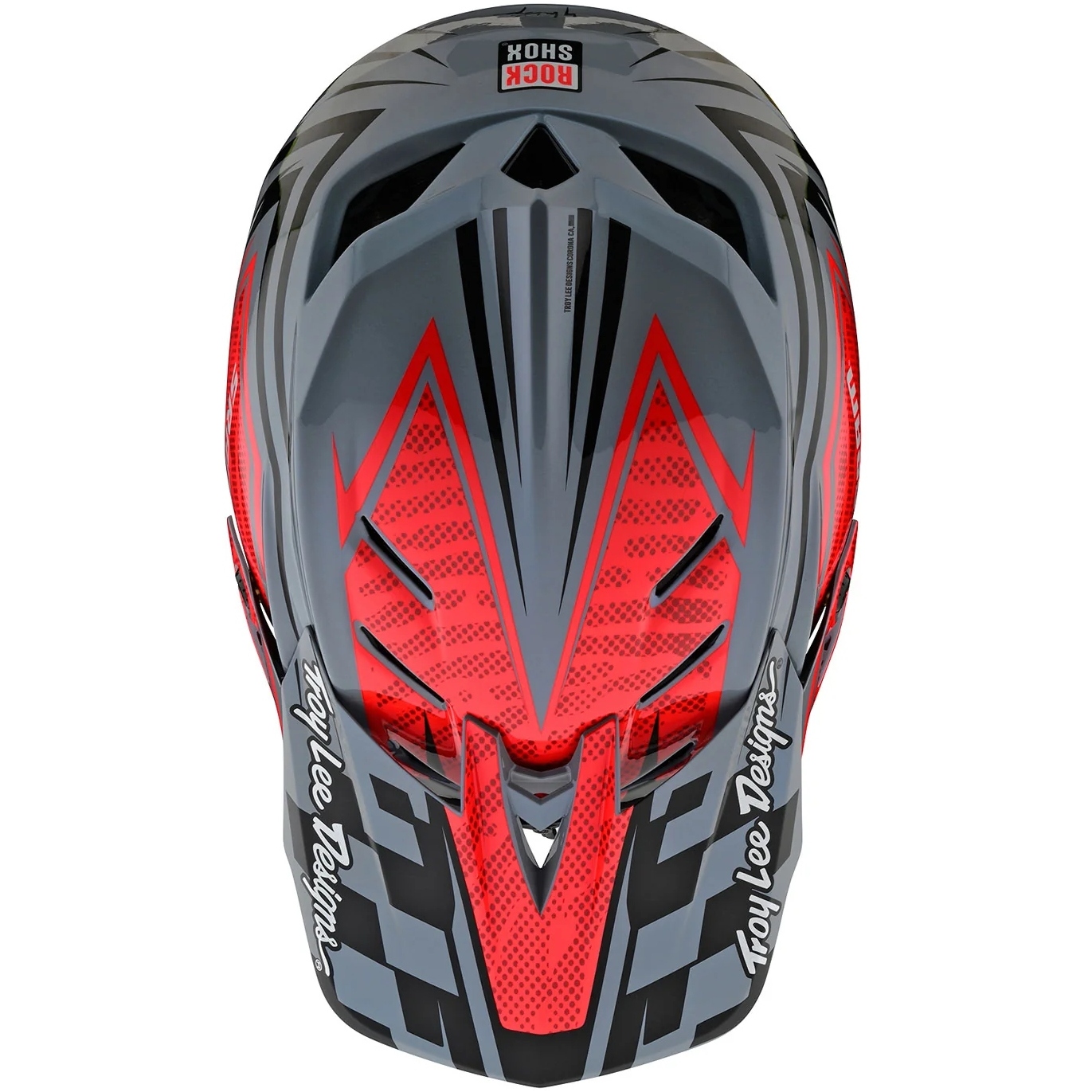 Troy Lee Designs D4 Carbon MIPS Bike Helmet - Sram Red/Black | BIKE24