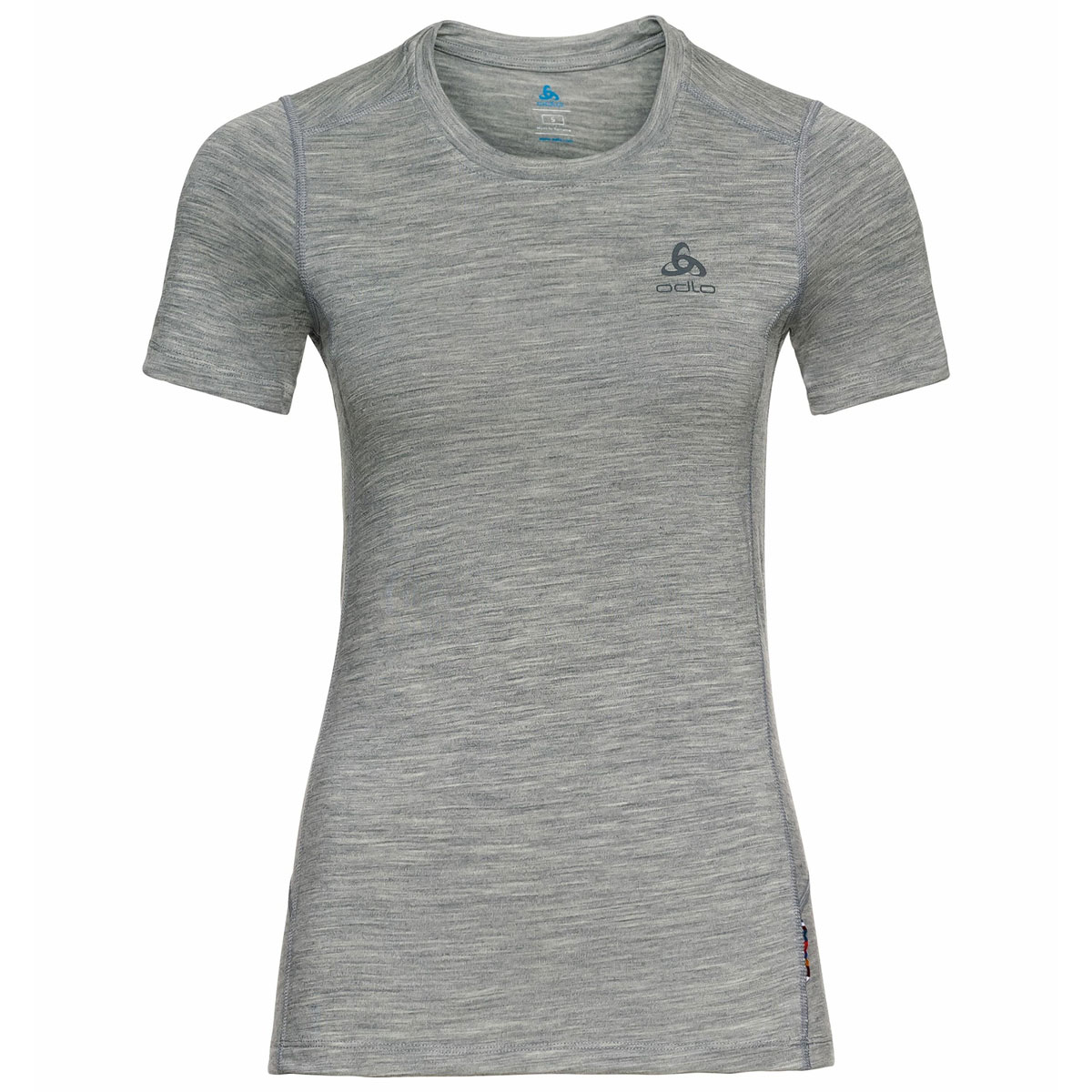Produktbild von Odlo Damen NATURAL 100% MERINO WARM T-Shirt - grey melange - grey melange