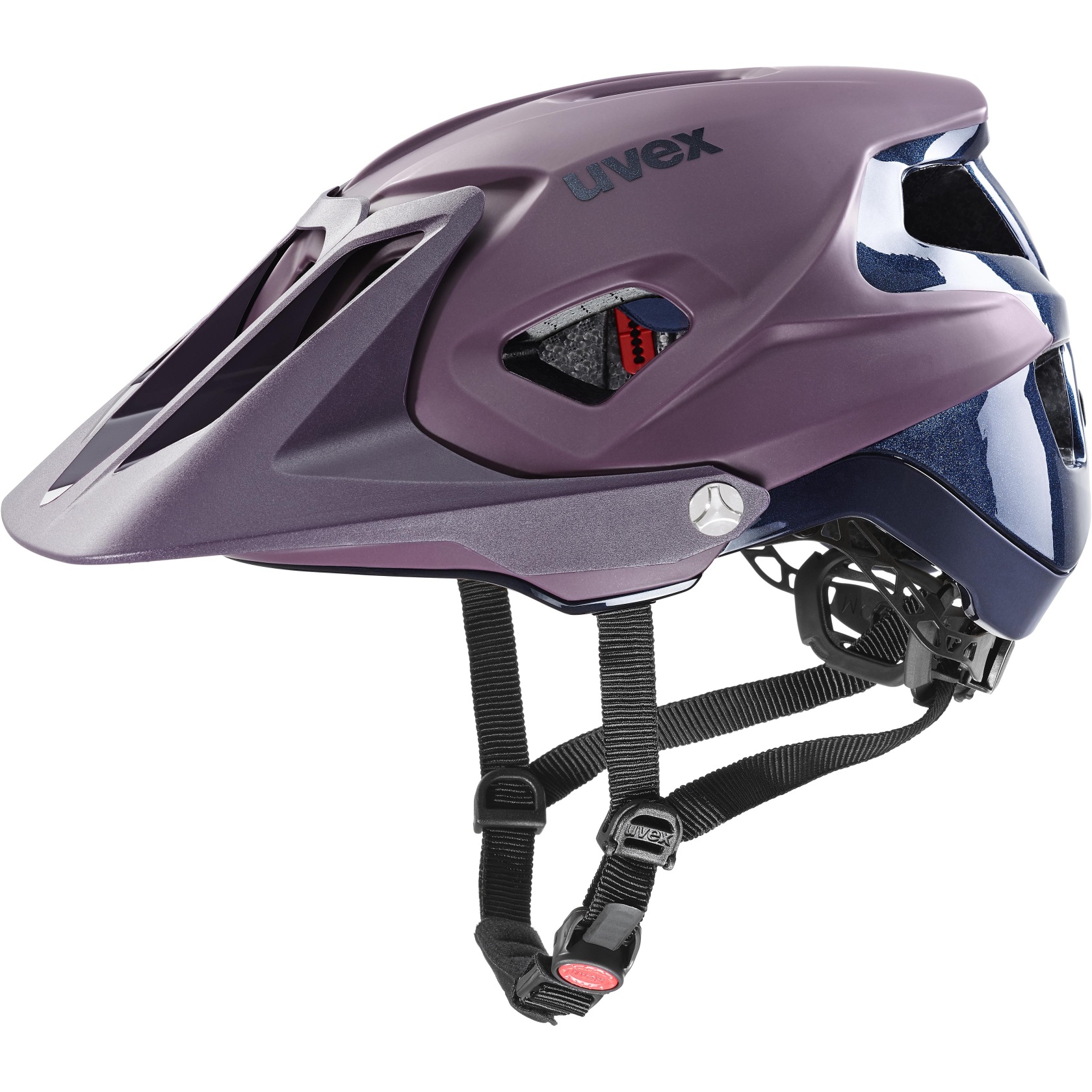 Produktbild von Uvex quatro integrale Helm - plum - deep space mat