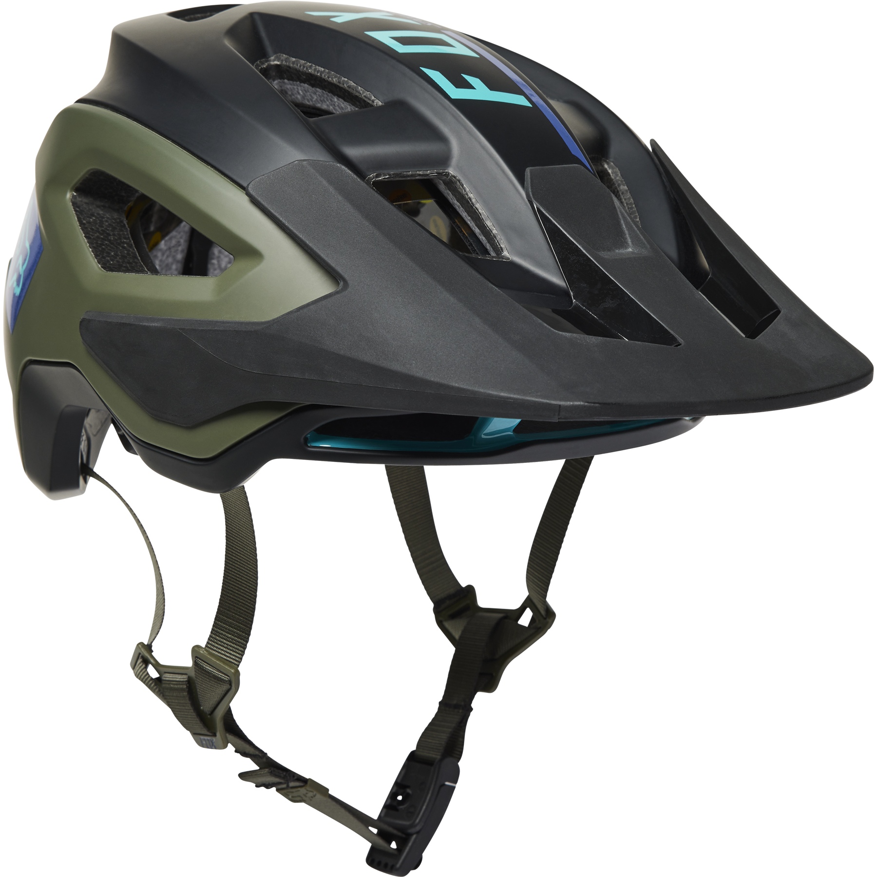Image of FOX Speedframe Pro MIPS Helmet - Blocked - army