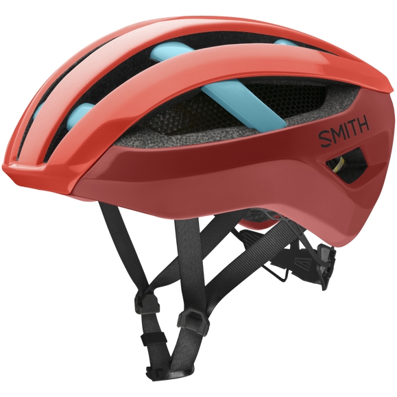 Picture of Smith Network MIPS Helmet - Poppy / Terra / Storm