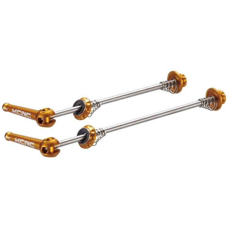 Kcncgrooving Qr Mtb Titanium Axle Hub Skewer Black Kqr05