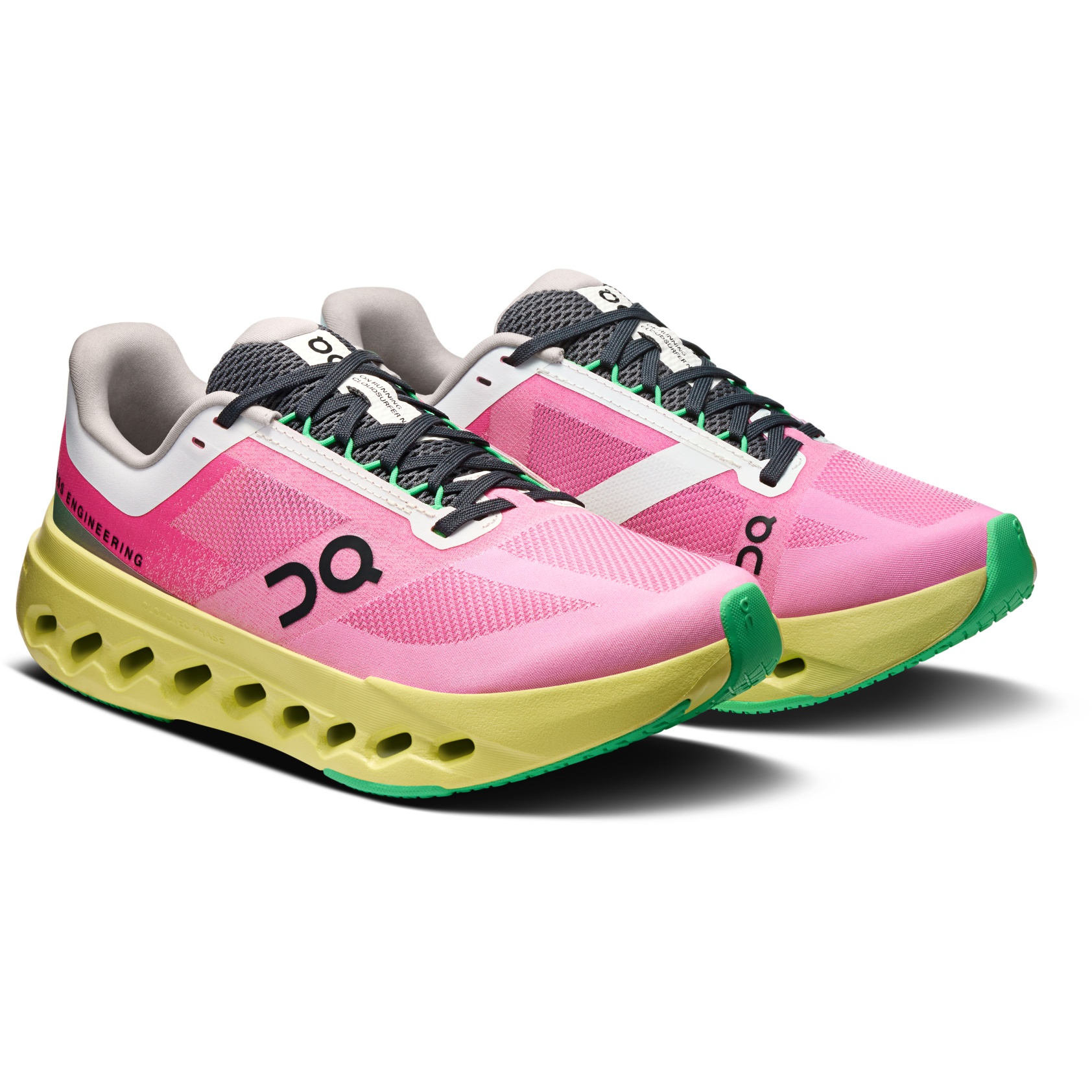 Produktbild von On Cloudsurfer Next Laufschuhe Damen - Pink | Limelight