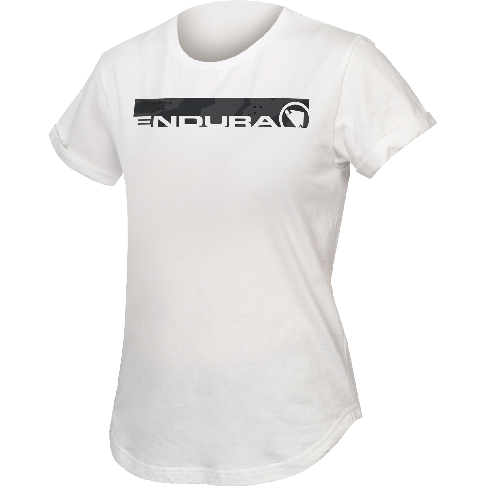 Image of Endura Women One Clan Organic Camo T-Shirt - white
