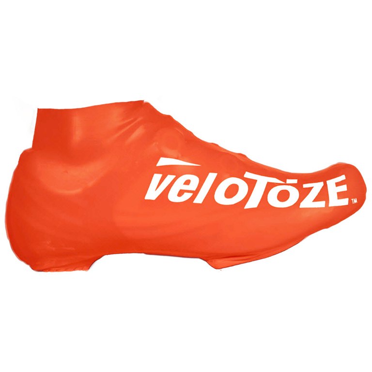 Image of veloToze Road Short Shoe Covers - Viz Orange