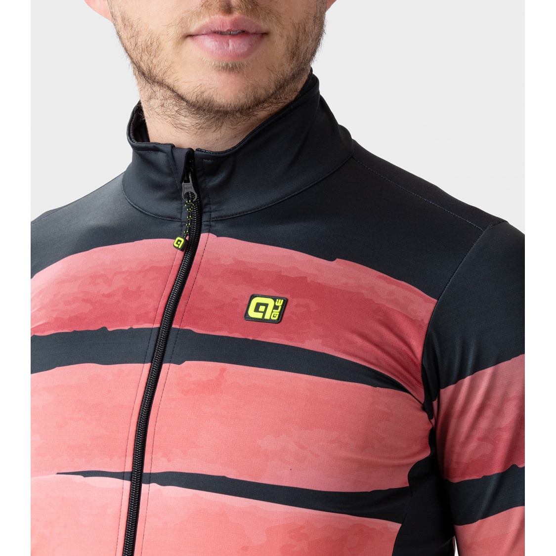 Ale PR.R Track Wool Windproof Jacket Men orange BIKE24