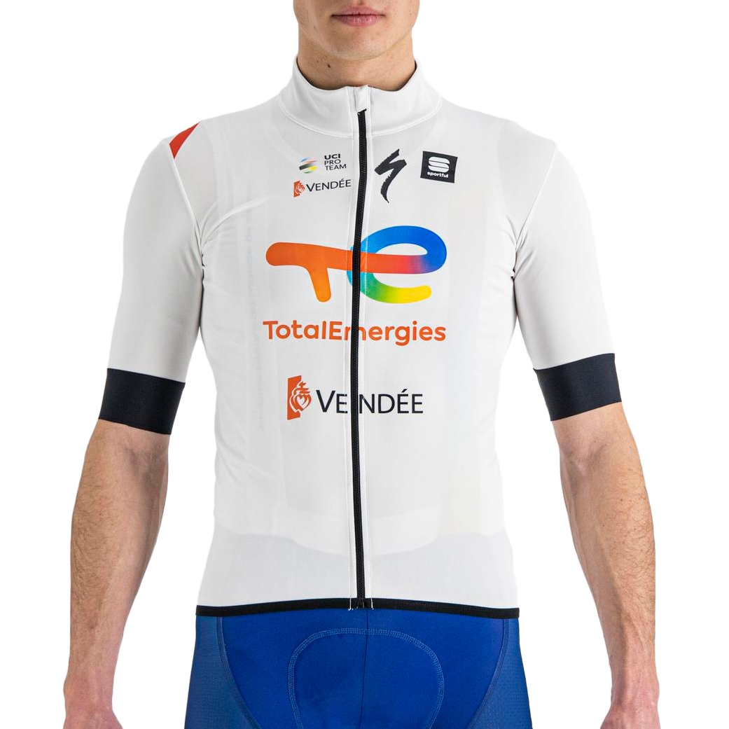 Produktbild von Sportful TotalEnergies Fiandre Pro Kurzarm-Fahrradjacke - 101 Weiß