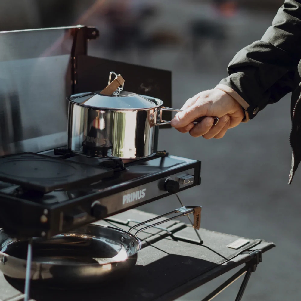 Batterie De Cuisine Camping - Poêle à Frire Aluminium 18 Cm - Gris - Neuf