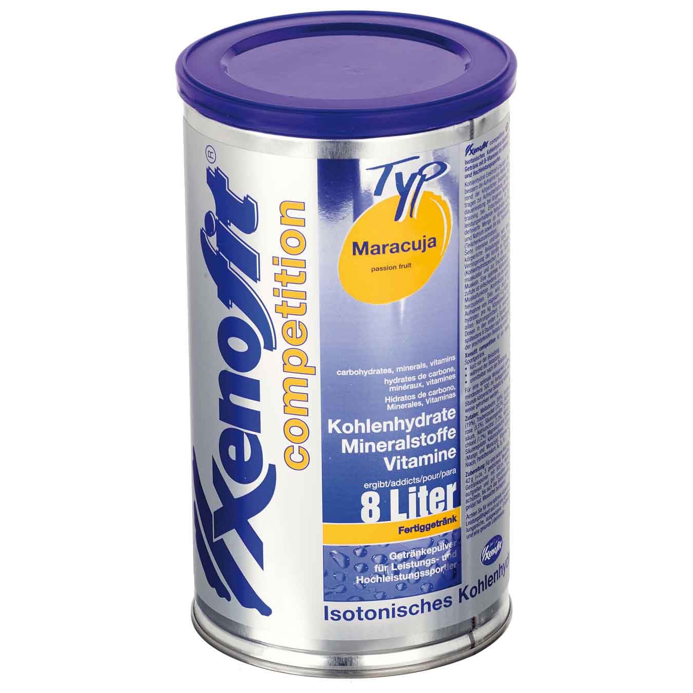 Picture of Xenofit Competition Maracuja - Isotonic Carbohydrate Drink - 672g