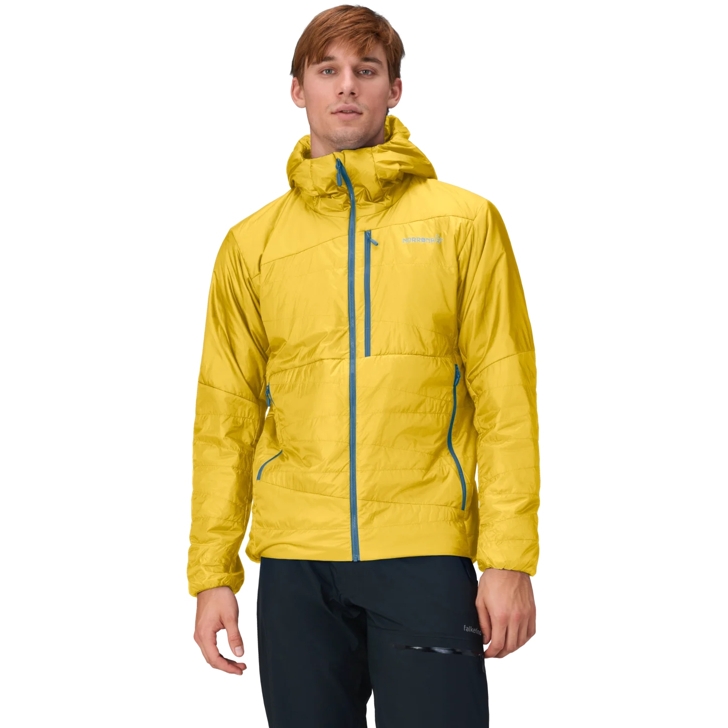 Produktbild von Norrona falketind thermo40 Isolationsjacke mit Kapuze Herren - Calendula