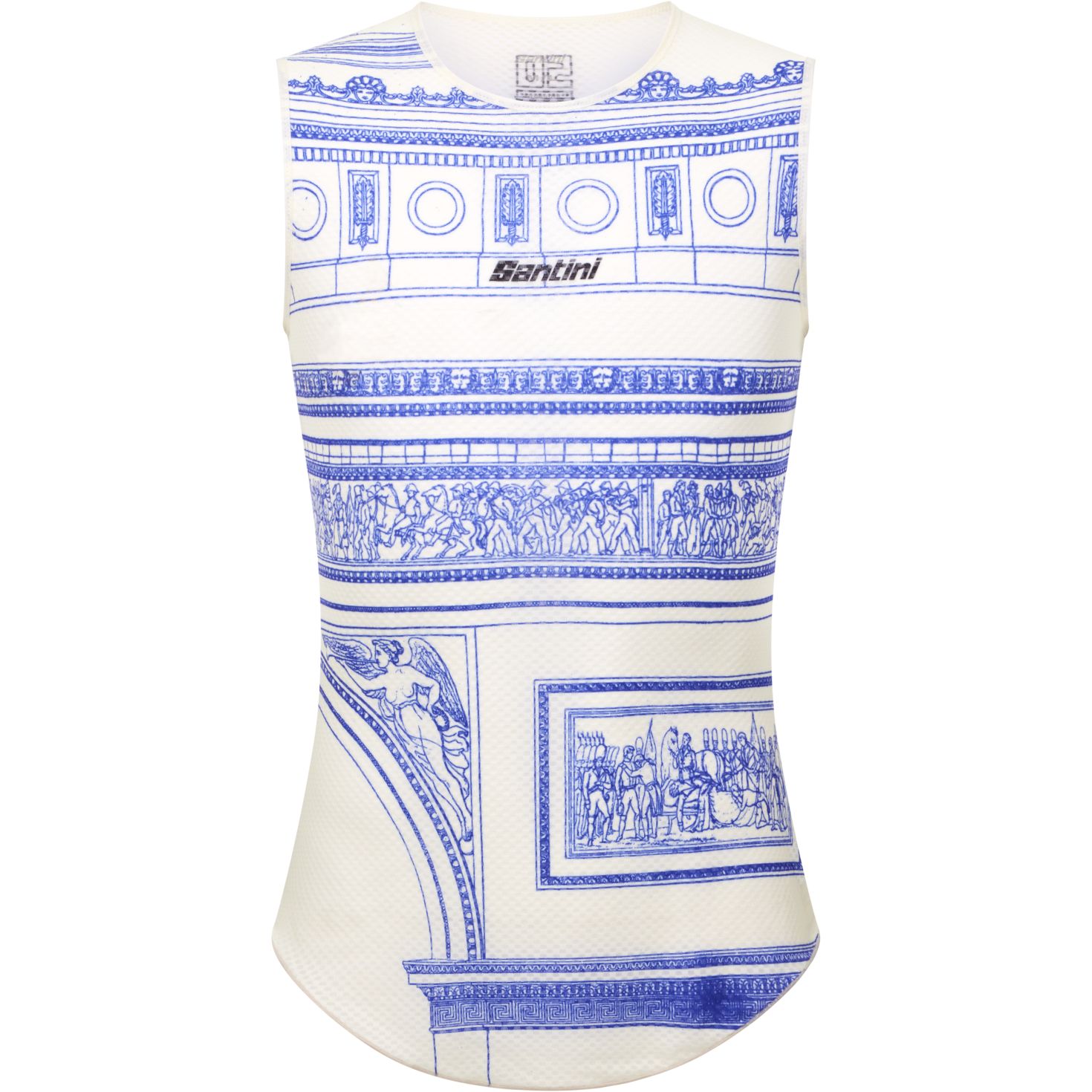 Produktbild von Santini Arrivée Arc De Triomphe Unterhemd ärmellos Herren - Tour de France™ 2025 Collection - RE002GLLARC5TDF