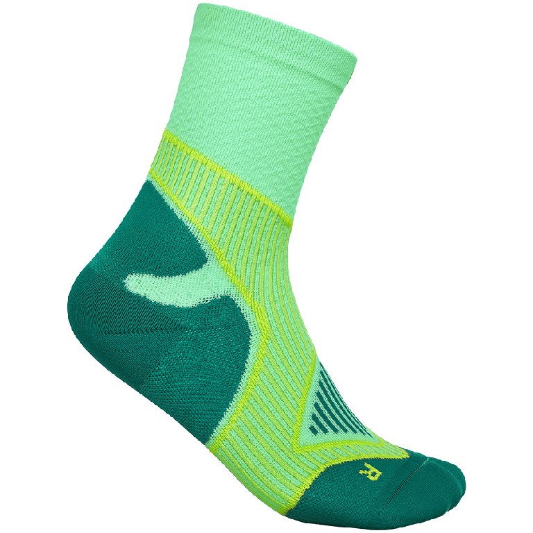 Produktbild von Bauerfeind Outdoor Performance Mid Cut Socks Damen Socken - grün