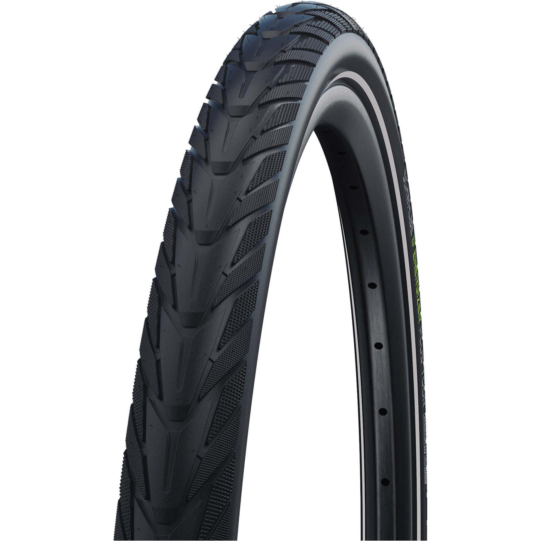 Picture of Schwalbe Energizer Plus Wire Bead Tire - Performance | Addix E | Green Guard - ECE-R75 - 28x2.15&quot; | Black Reflex