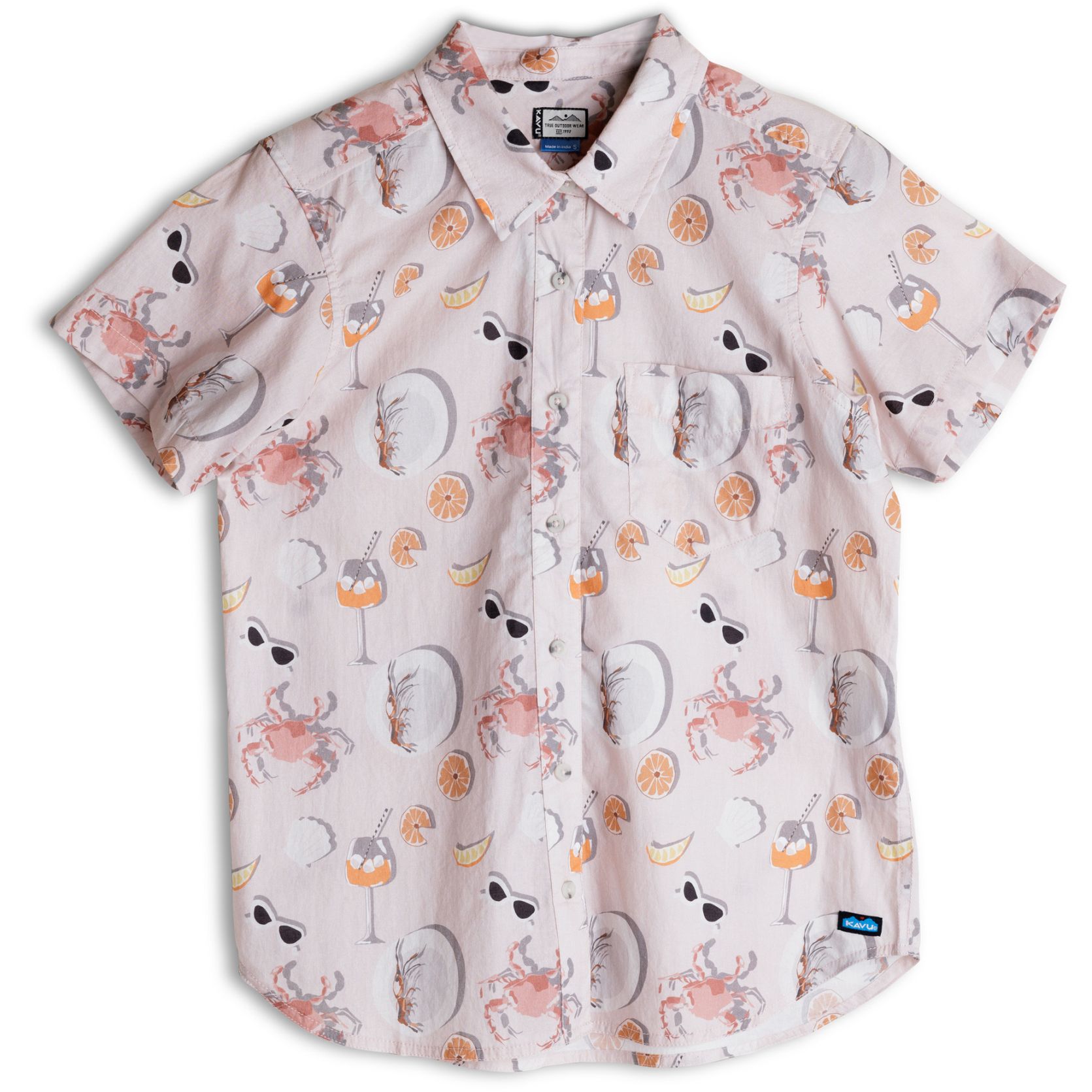 Produktbild von KAVU Girl Party Shirt Damen - Crabs N Cocktails