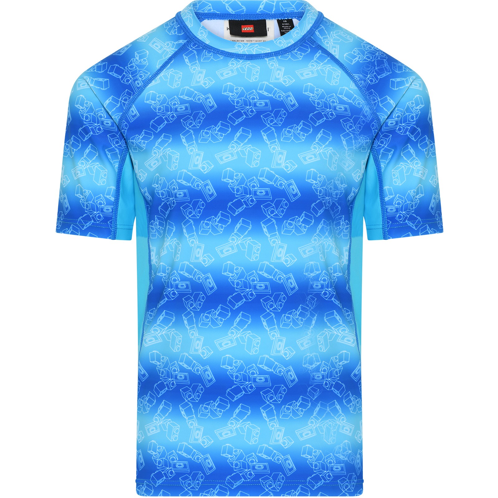 Picture of LEGO® Alex 308 - Kids Swim T-Shirt Short Sleeve - Bright Blue