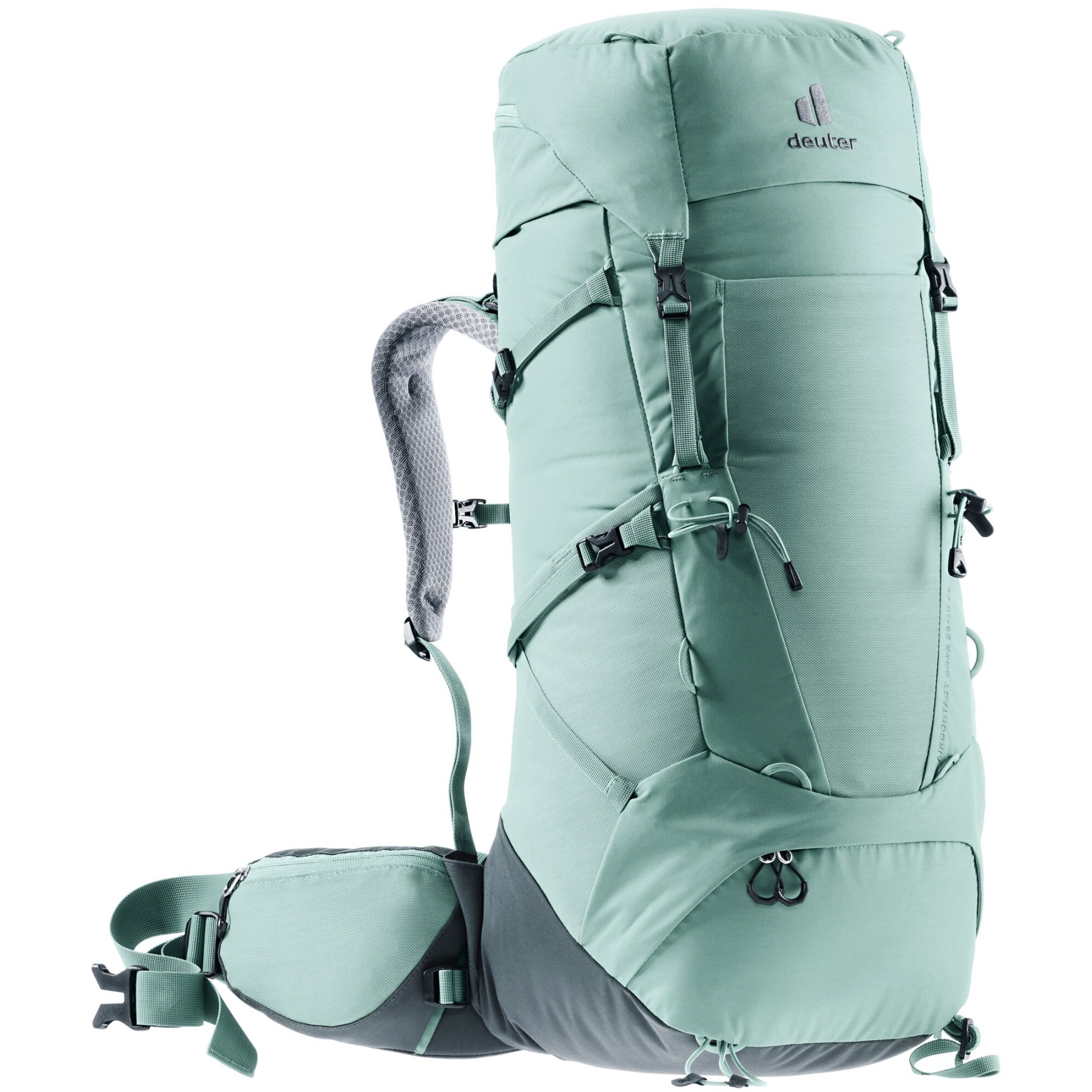 Beide Shetland Voorschrift Deuter Aircontact Core 35+10 SL Women's Trekking Backpack - jade-graphite