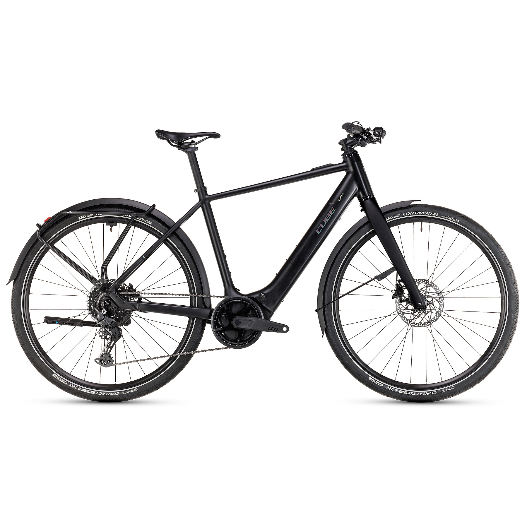 Produktbild von CUBE EDITOR HYBRID Pro FE 400X - City E-Bike - 2025 - black / spectral
