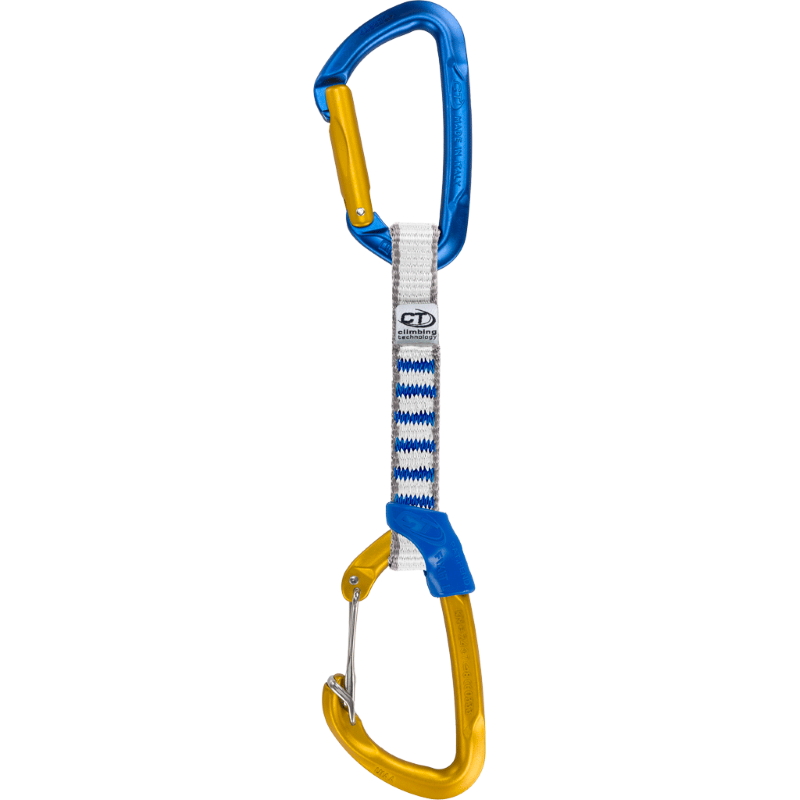 Picture of Climbing Technology Berry NY Quickdraw - 12 cm - blue/ocra