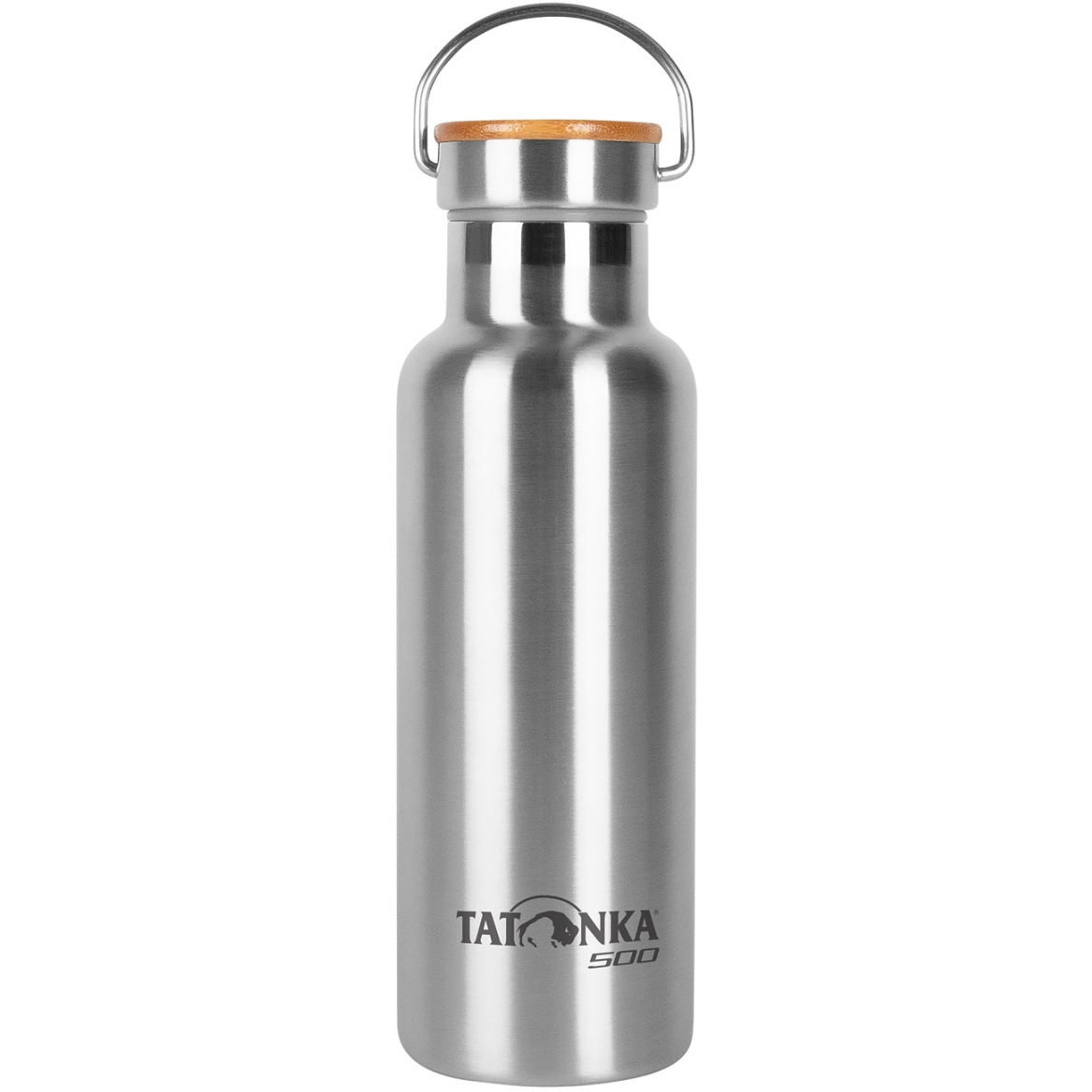Picture of Tatonka Hot + Cold Stuff - Thermo Bottle with Bamboo Lid - 0.5L