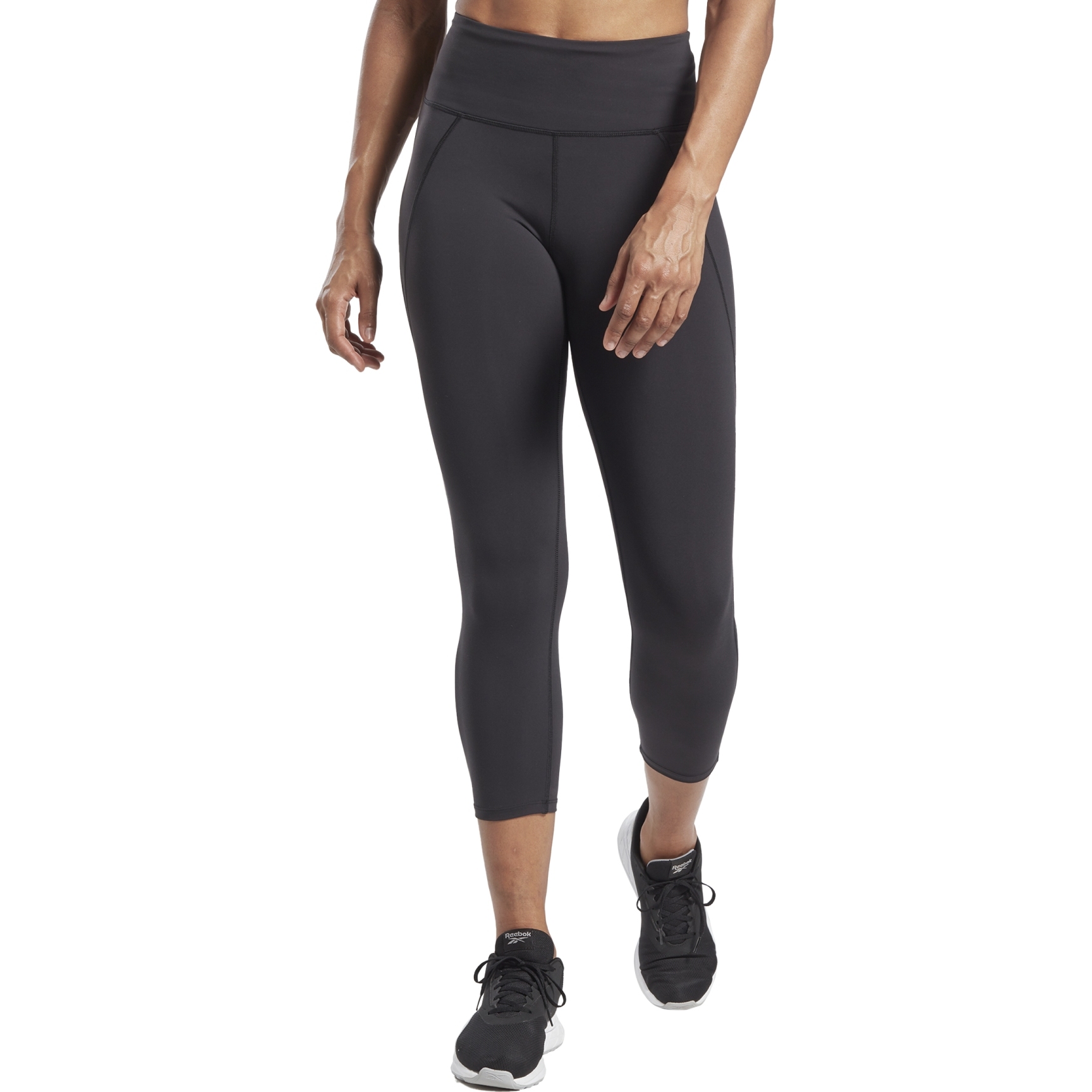 Picture of Reebok Lux 3/4 High Rise Tights Women - black