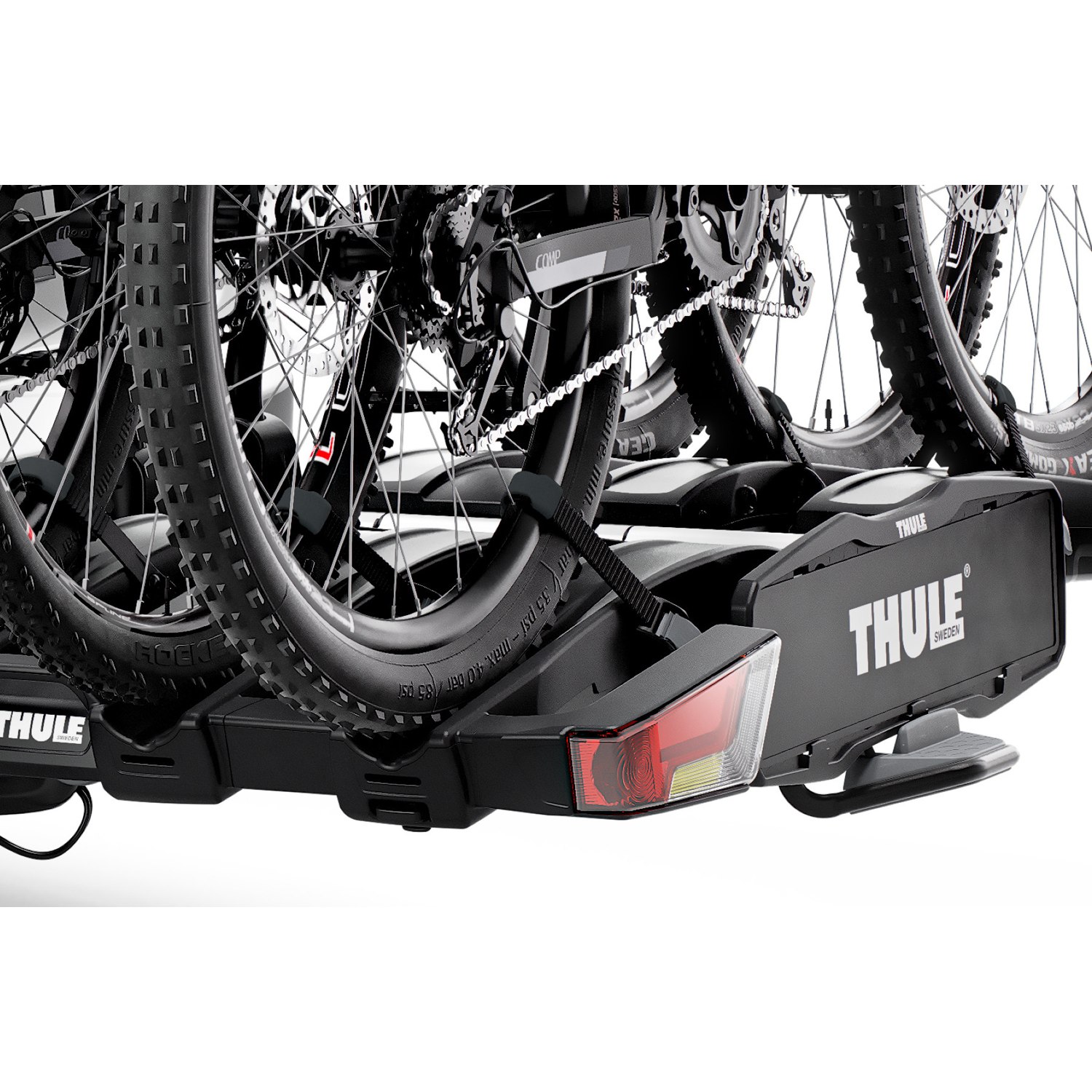 Thule EasyFold XT 3 Fahrradträger für drei Fahrräder ohne Tasche
