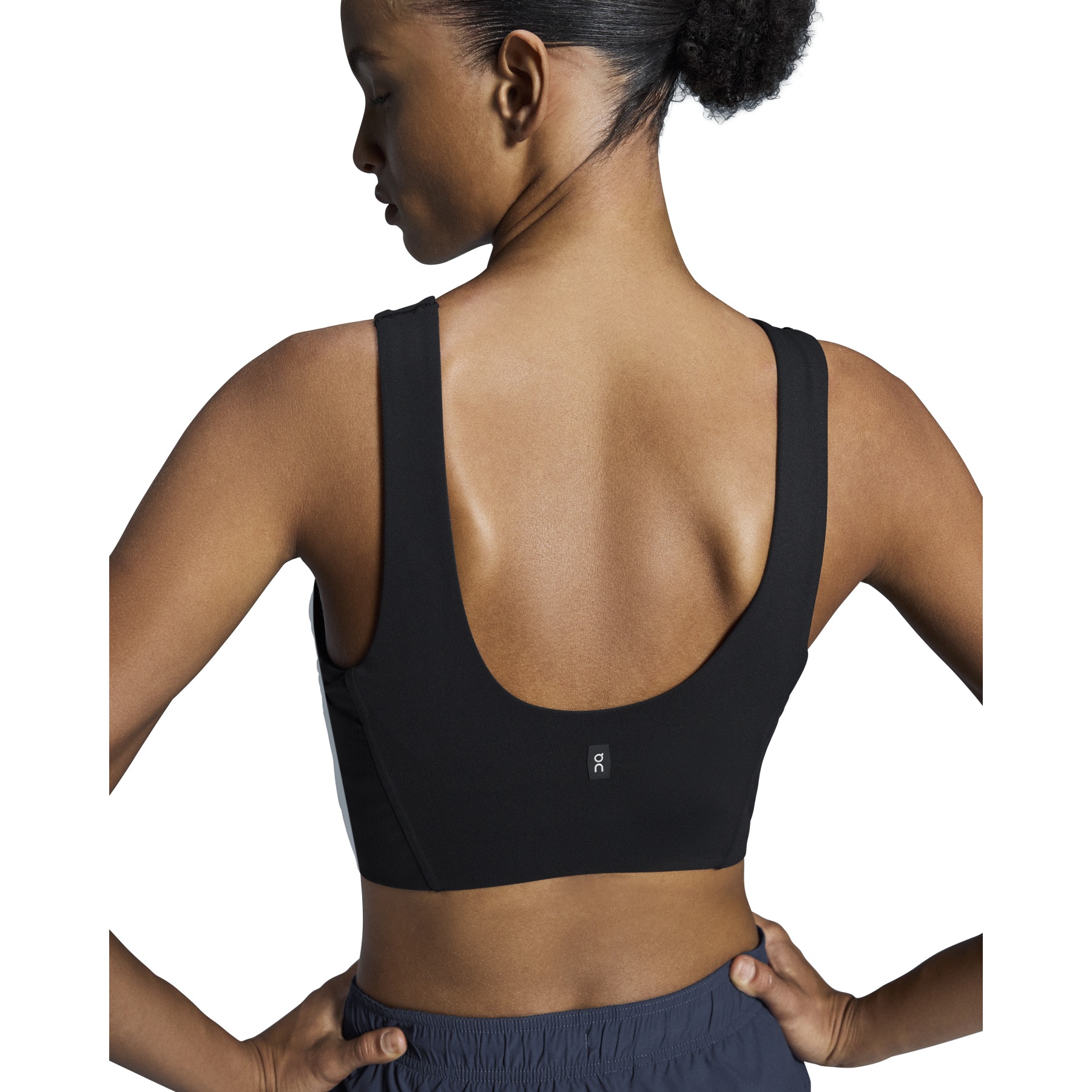 KONTAKT - Débardeur crop fille cut-out - Noir