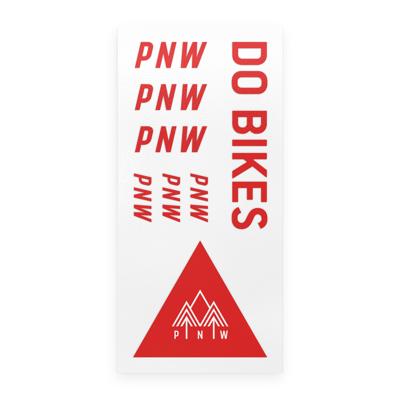 Picture of PNW Components Loam Transfer Decal Kit - really red