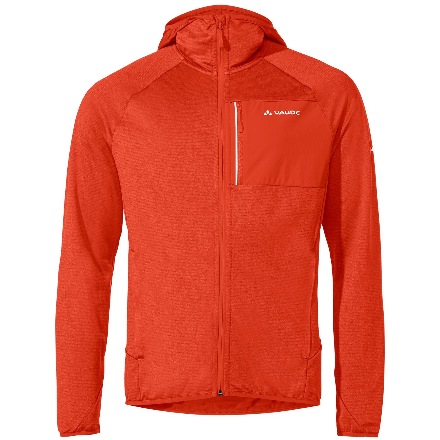 Vaude Men's Tekoa Fleece Jacket II - glowing red | BIKE24