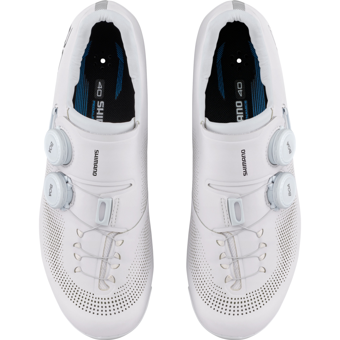Shimano Zapatillas Ciclismo Carretera Mujer - SH-RC703 - Blanco