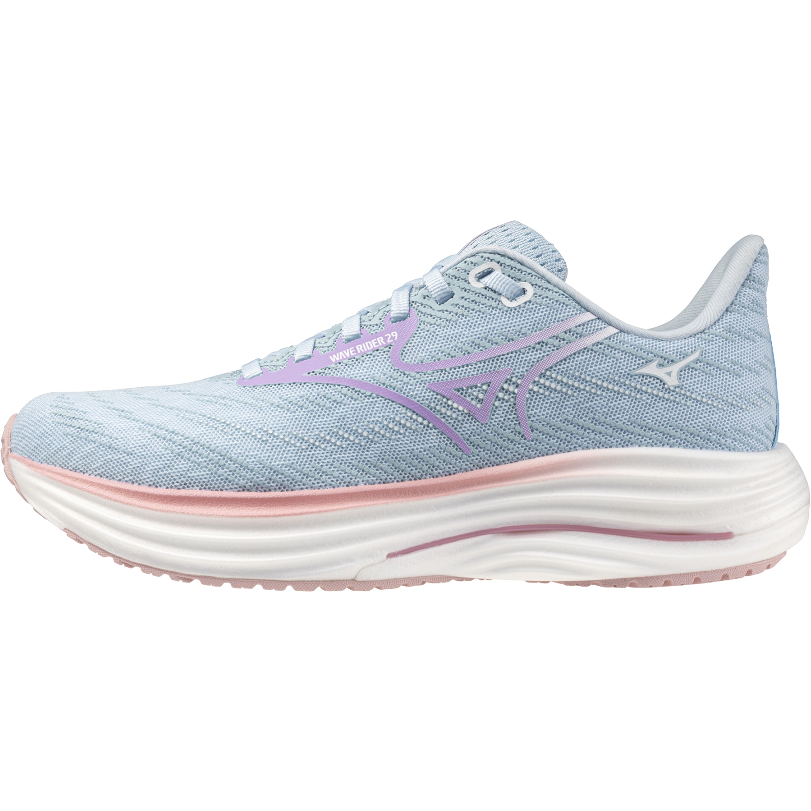 Bild von Mizuno Wave Rider 29 Laufschuhe Damen - Nantucket Breeze/Orchid Petal/Bleached Mauve
