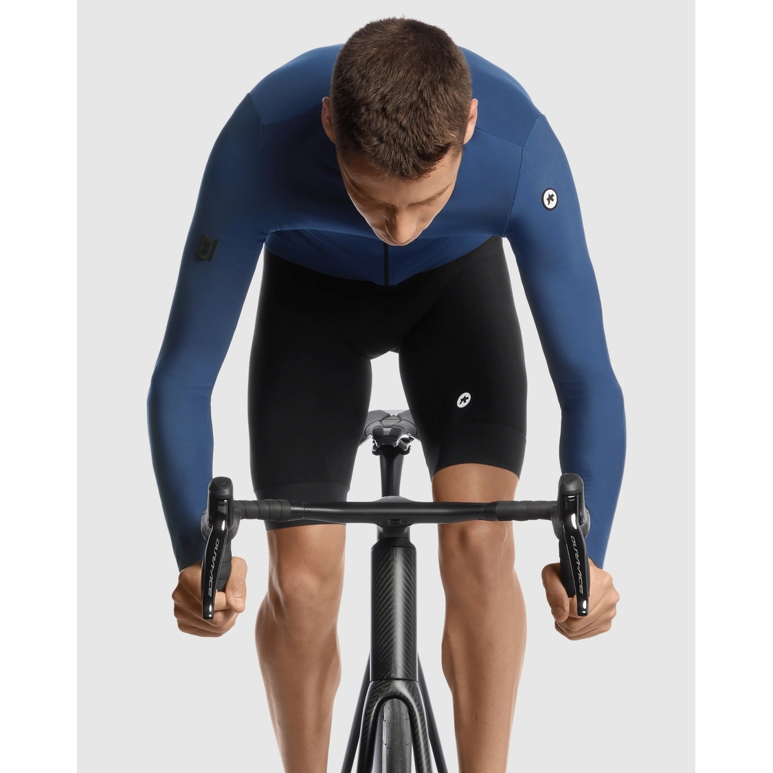 Assos MILLE GT C2 Spring Fall Long Sleeve Jersey Men - stone blue