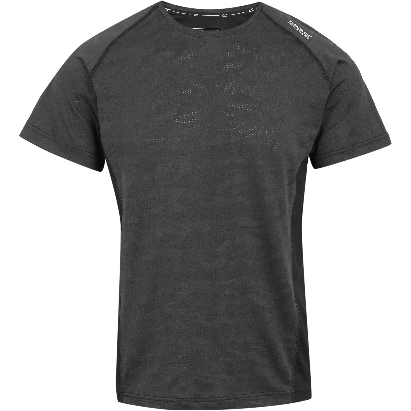 Produktbild von Regatta Corballis II T-Shirt Herren - Ash/Black 61G