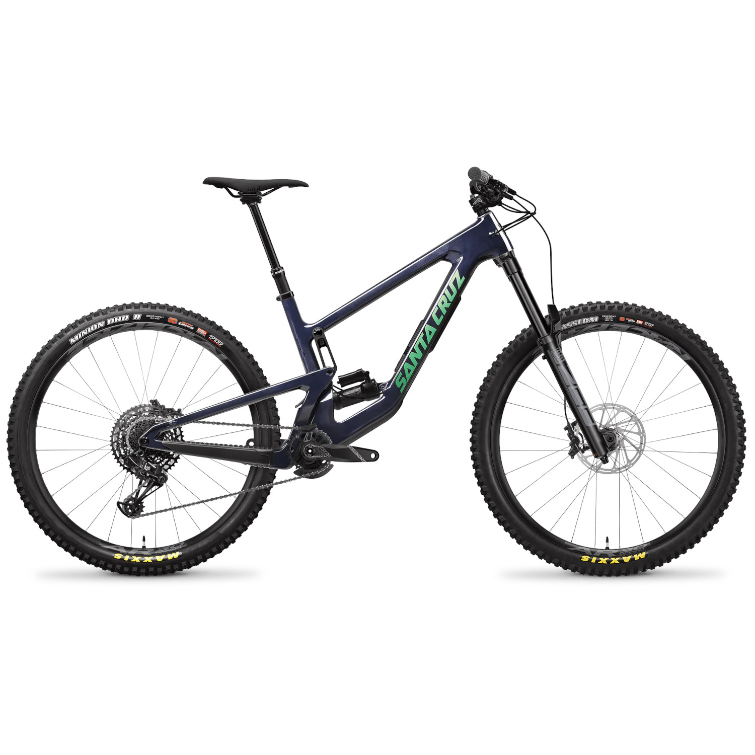Foto de Santa Cruz Bicicleta de Montaña Carbono 29&quot; - MEGATOWER 2 C R - 2023 - translucent blue