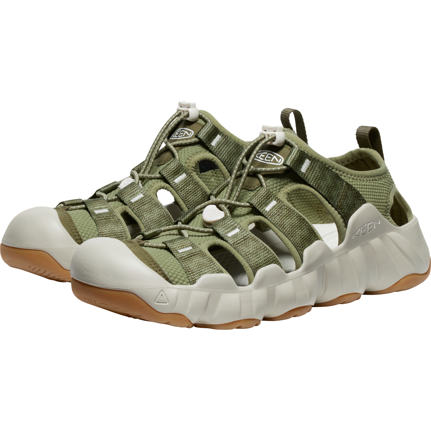 Picture of KEEN Hyperport H2 Sandal Men - Martini Olive/Plaza Taupe