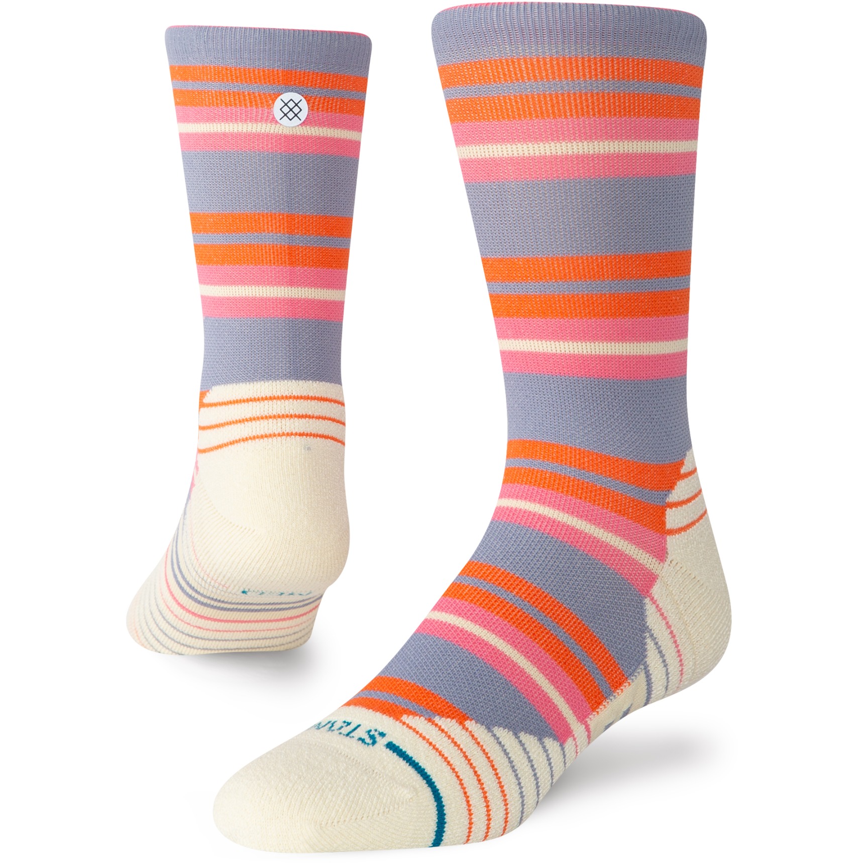 Stance Chaussettes Femme Lennon Mid Crew bleu