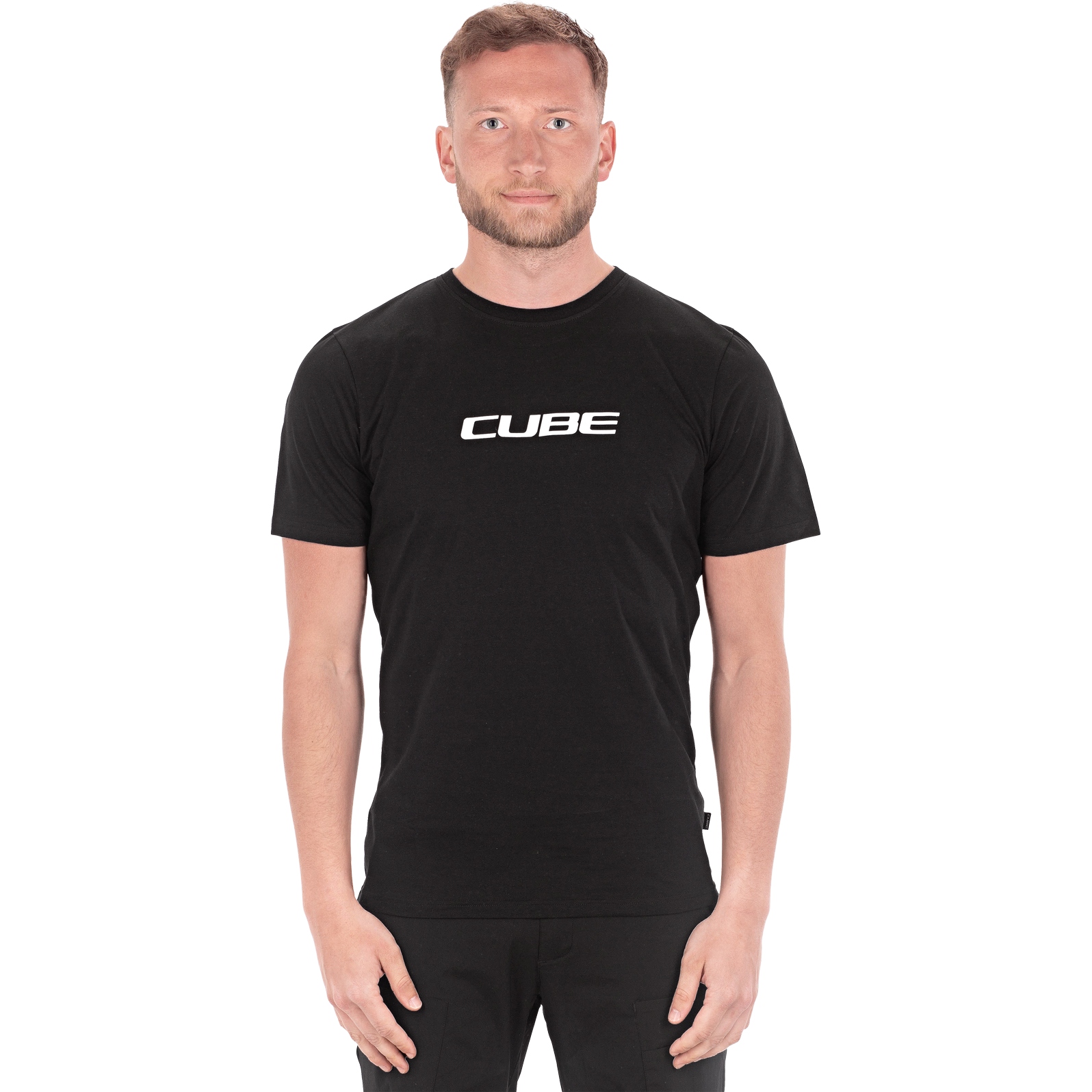 Picture of CUBE Organic Classic Logo T-Shirt Men - black