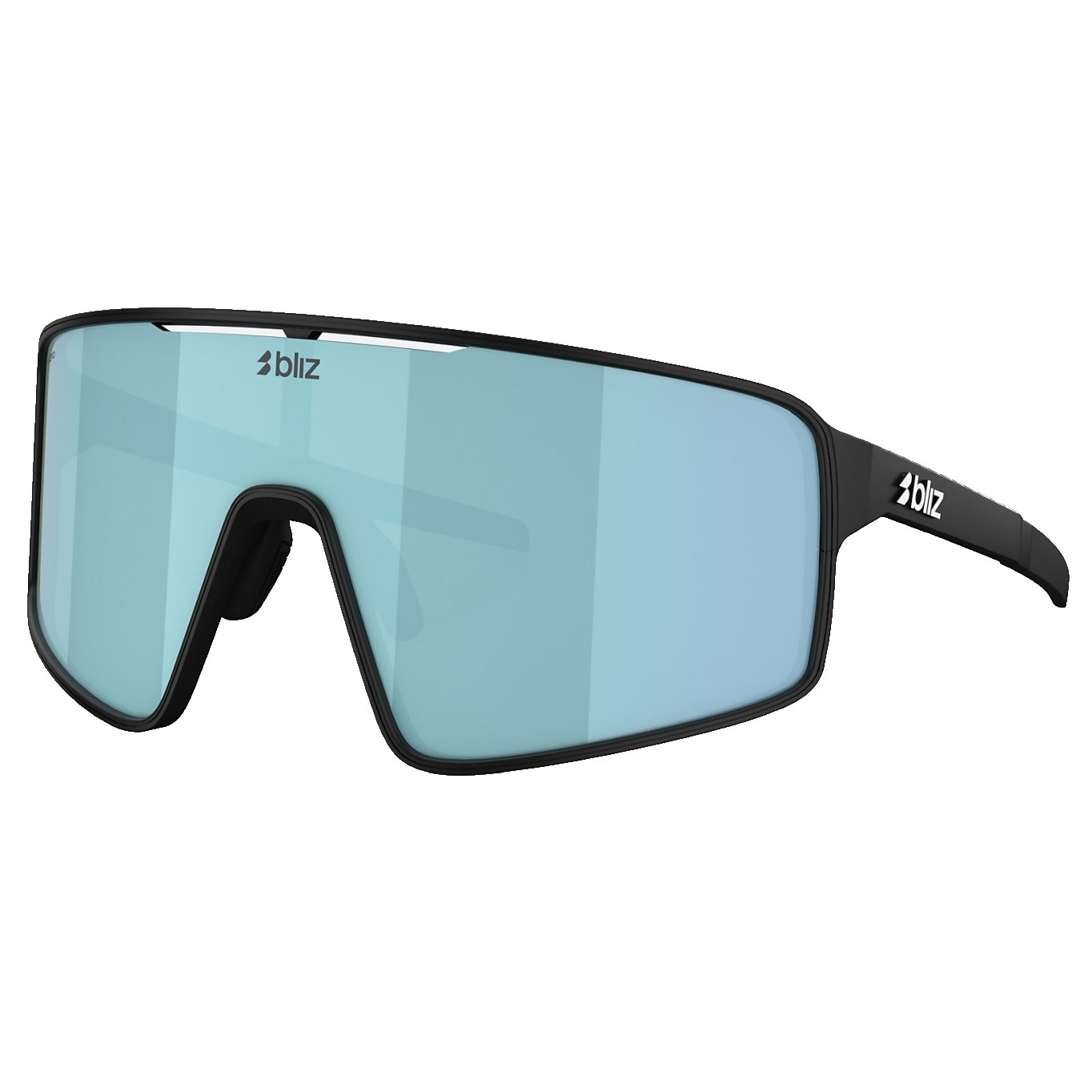 Produktbild von Bliz P001 Small Brille - Matt Black / Smoke Multi Iceblue