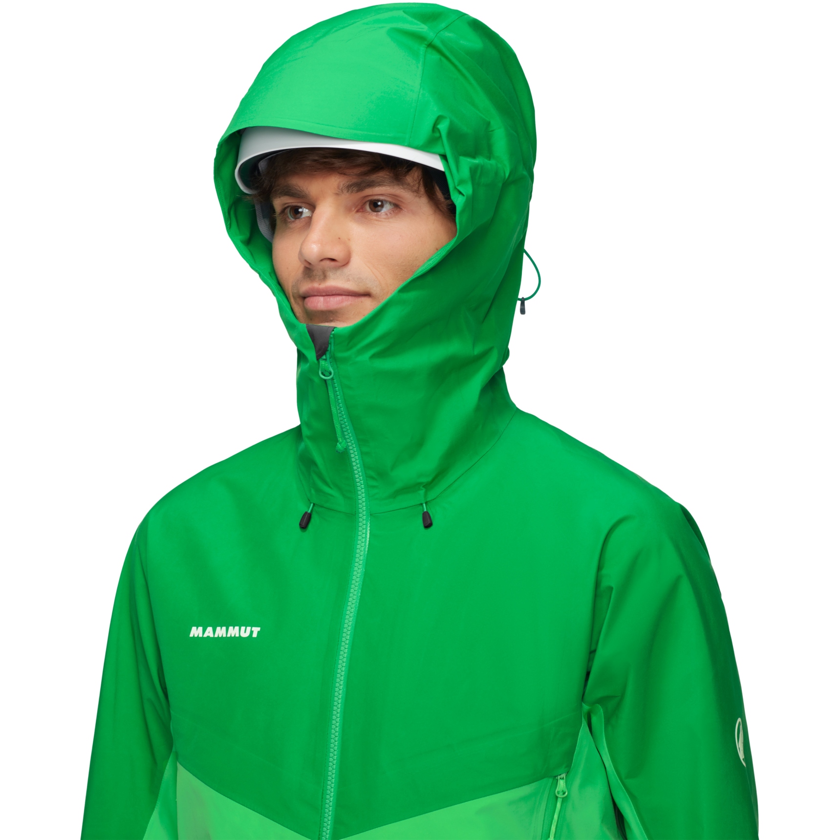 Mammut Crater IV Hardshell Hooded Jacket Men - aurora-pinea