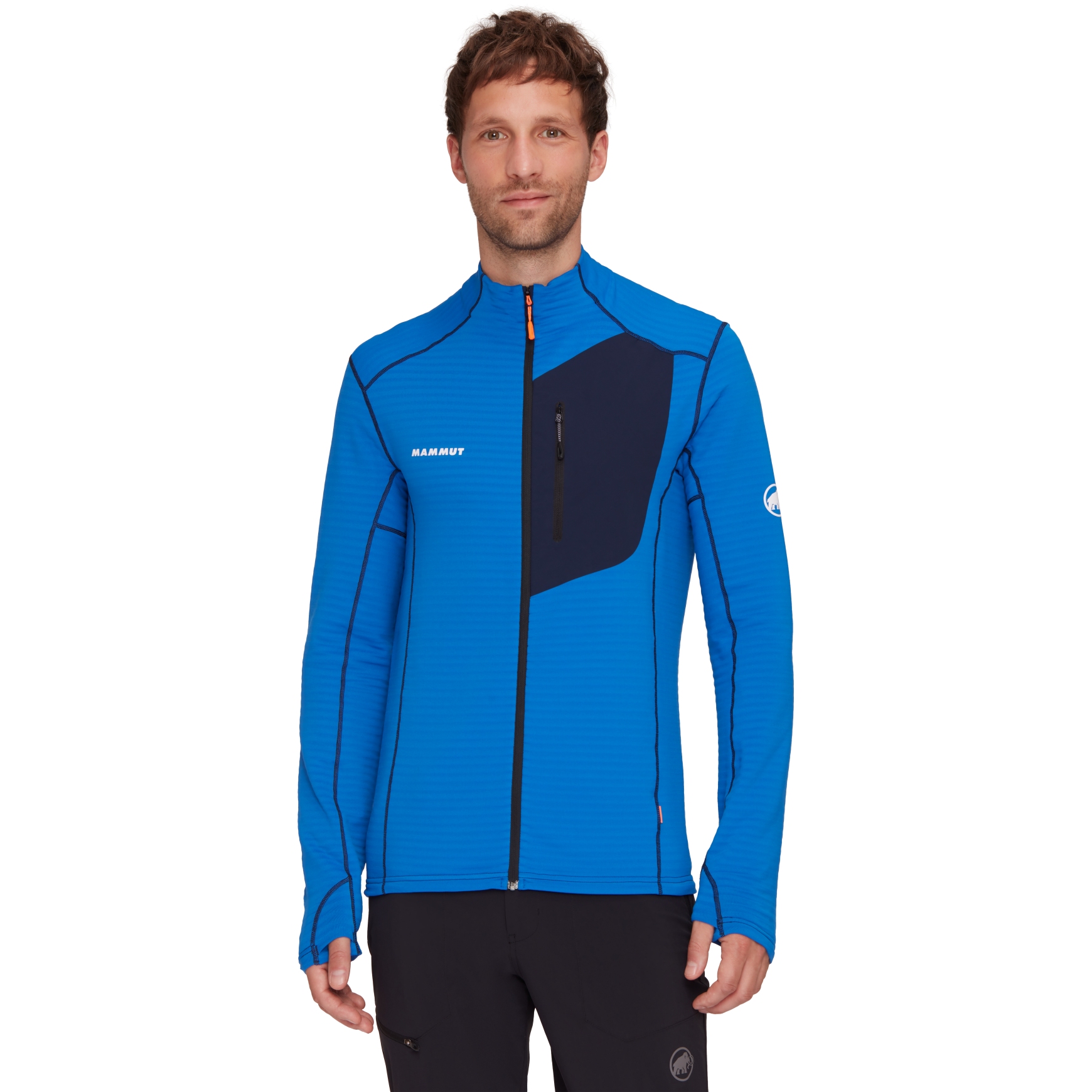 Produktbild von Mammut Taiss Light Midlayer Jacke Herren - azurit-marine