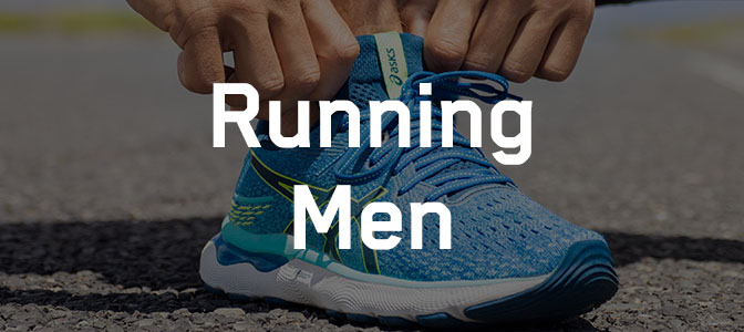 ASICS running shoes for men